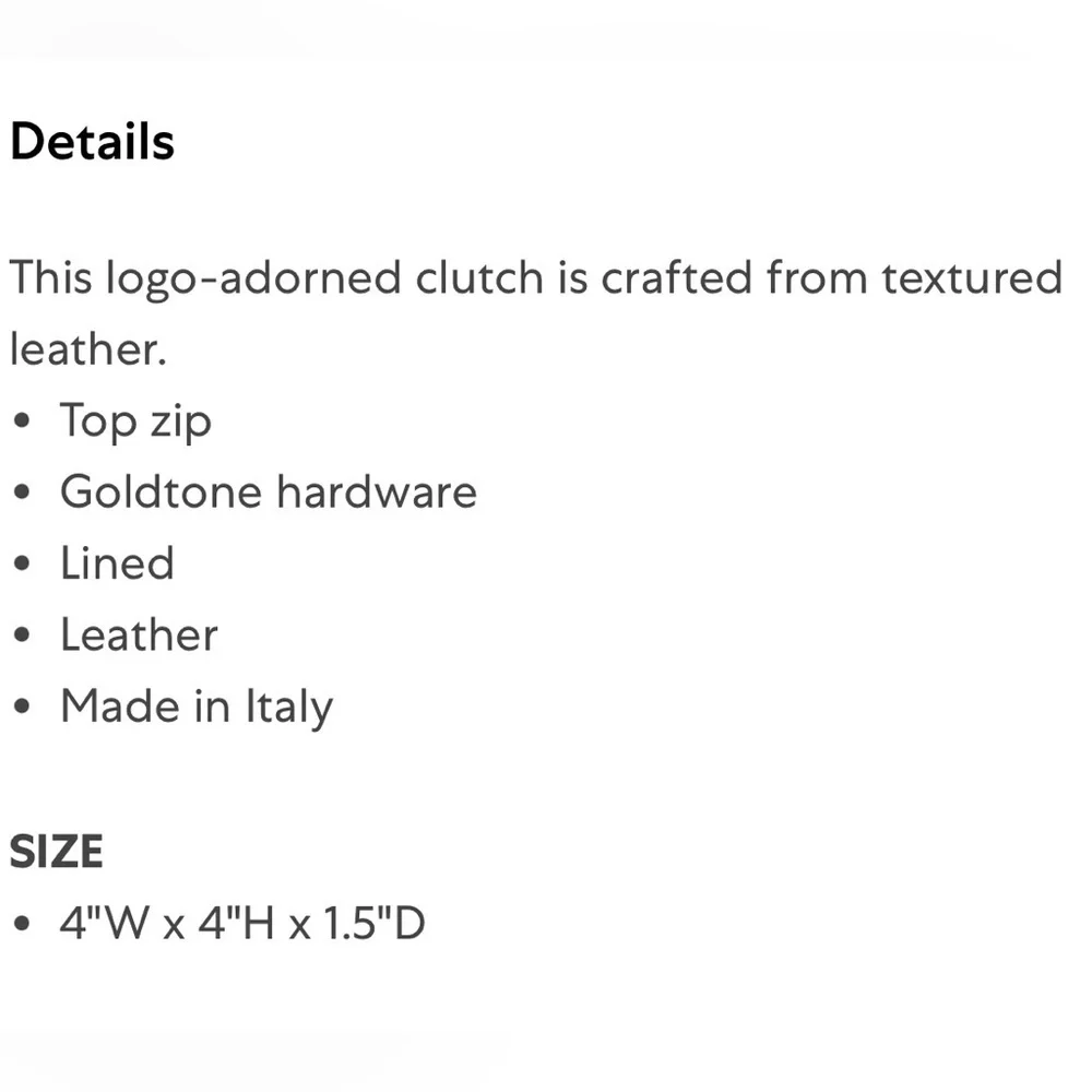 Versace La Greca Round Pouch - Picture 7 of 7